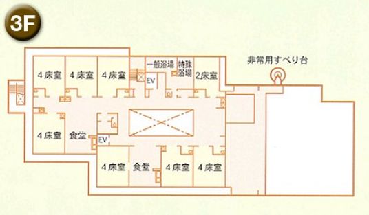 3階の間取り図