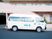 白いミニバス　外観  