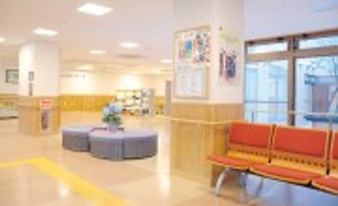 落ち着いたロビー  