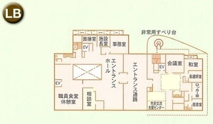建物の間取り図