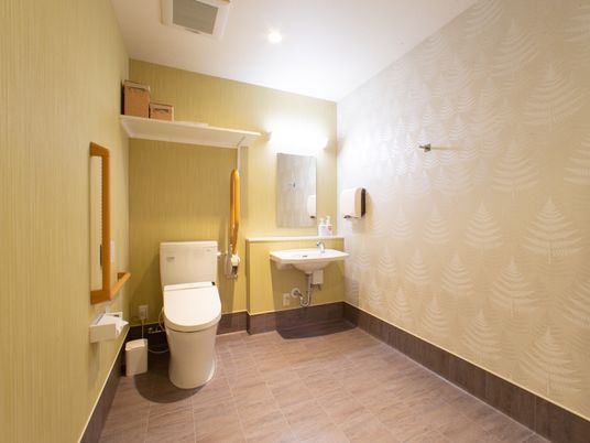 清潔なトイレの様子