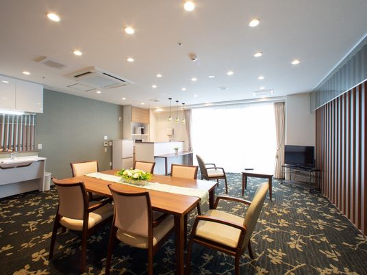 居心地の良い共有ダイニング