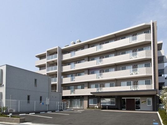 充実設備の外観
