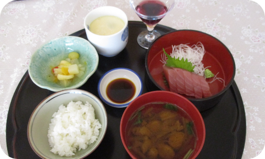 和食を楽しむ料理