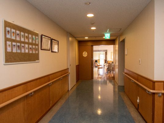 廊下の端にダイニング