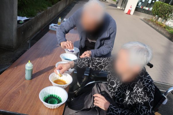 屋外活動の様子