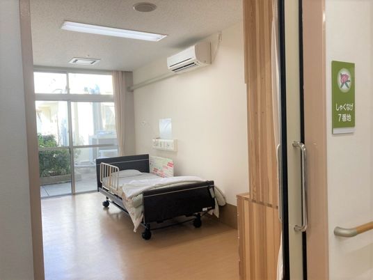 日当たりの良い居室