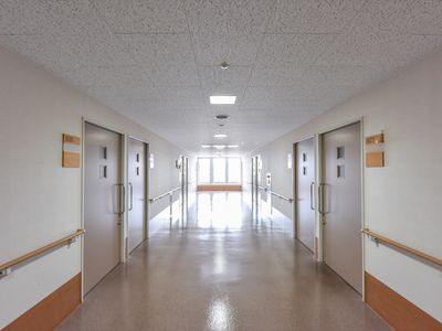 清潔感のある廊下