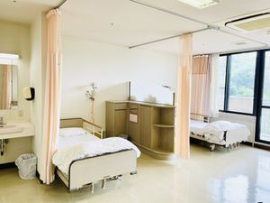 明るい居室  
