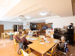 共有スペースでのひととき