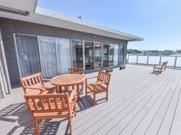 快適なテラスの様子