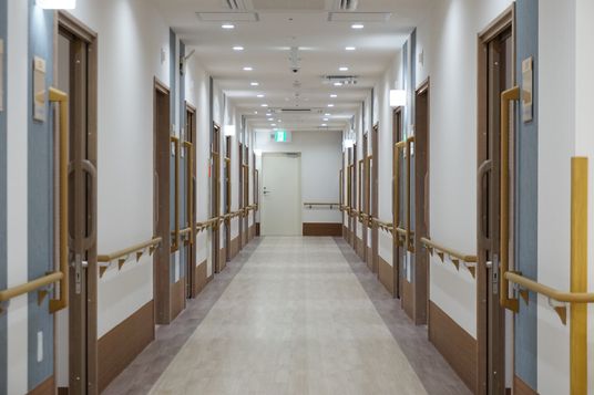 清潔感のある廊下