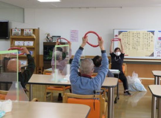 運動指導の風景室