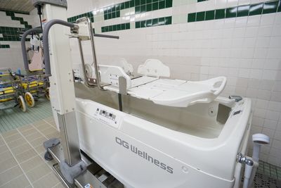 最新機能の浴室機器
