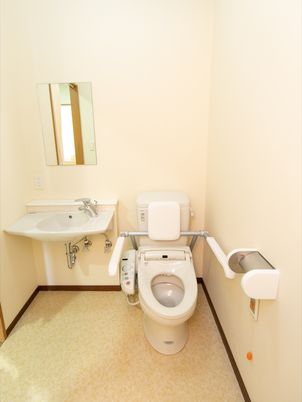 清潔感のあるトイレ空間