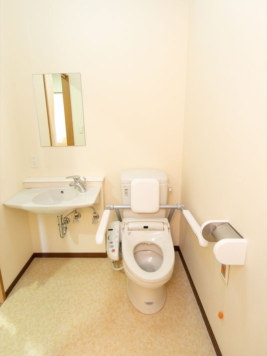 清潔感のあるトイレ空間