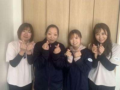 元気な介護スタッフ集合