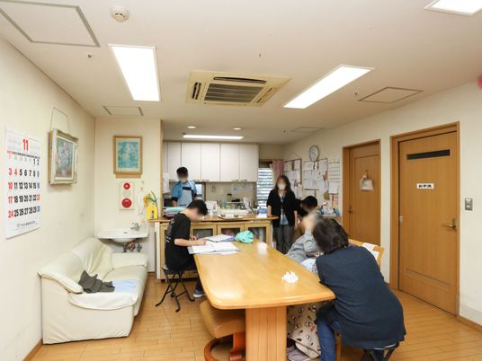 スタッフと利用者の多機能室