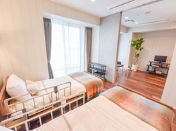 明るいプライベートルーム