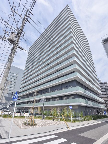 都市型モダンな建物外観
