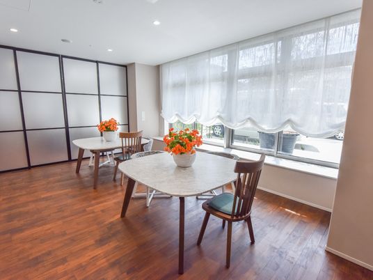 和みのある休憩スペース