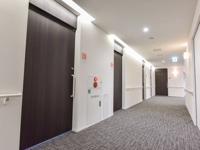 清潔感ある明るい廊下