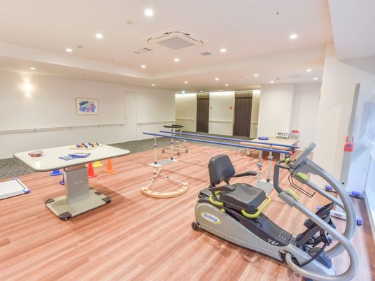 機能訓練機器がある部屋