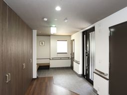 清潔感のある廊下の空間