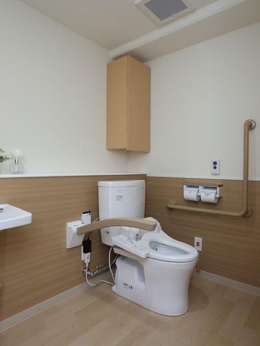 清潔感のあるトイレ空間