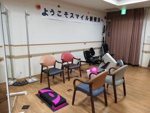機能訓練室の椅子