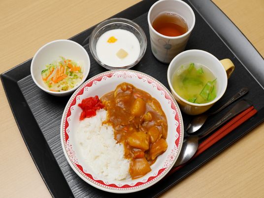 バランスの取れた食事内容