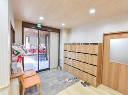 エントランスホールと靴箱