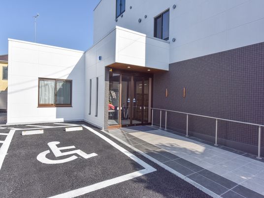 バリアフリーなエントランス