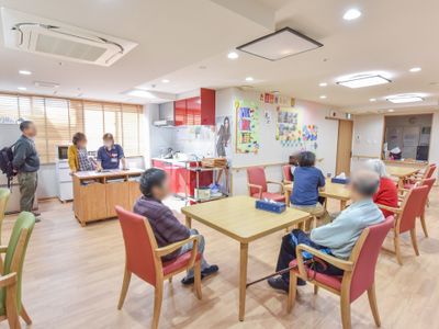 共用エリアの活動様子