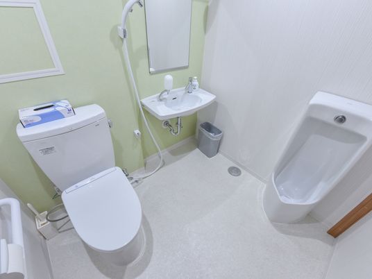 清潔感のあるトイレ