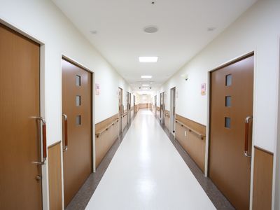 清潔な廊下の様子