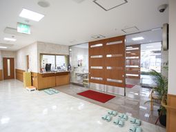 清潔なエントランス風景