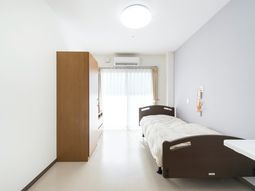 清潔な居室の一角