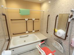 バリアフリー浴室設備