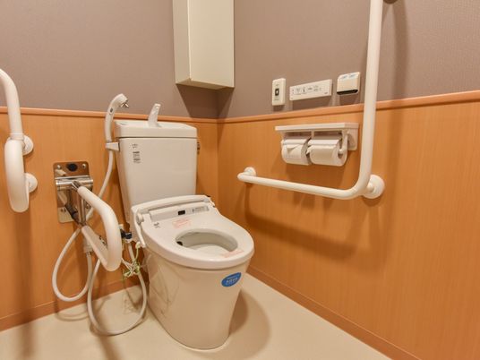 バリアフリーのトイレ設備