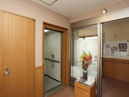廊下と掲示物