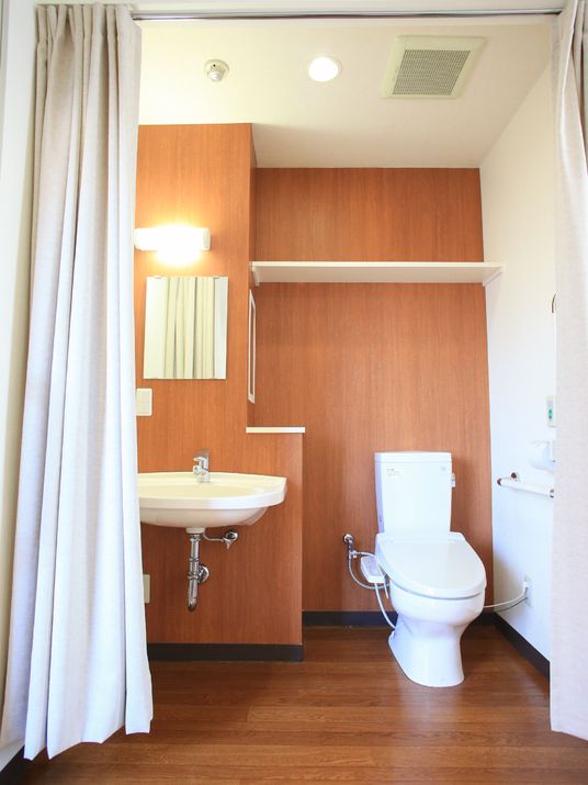 清潔なトイレ空間