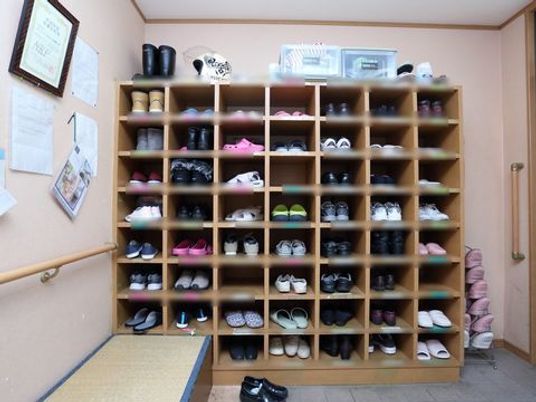 玄関の靴棚
