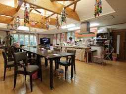 和やかな食堂の様子