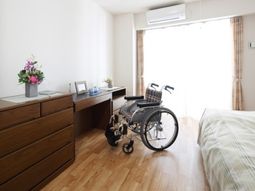 車椅子がある快適な部屋