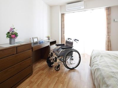 車椅子のある居室