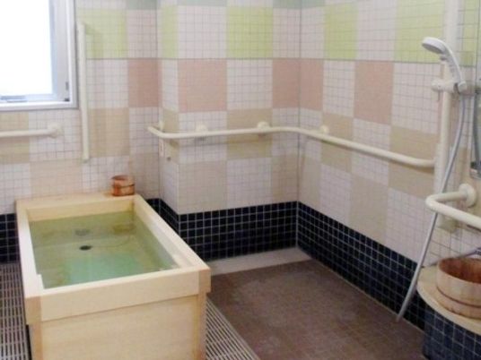 清潔感のある浴室