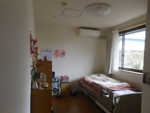 明るい居室の日当たり