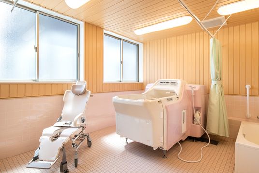 設備が充実した浴室