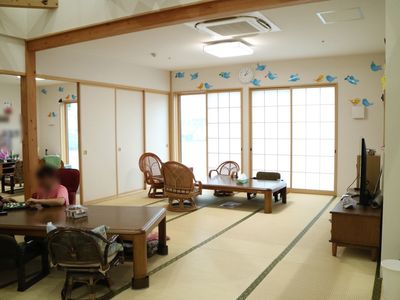 ゆったり和室の居間